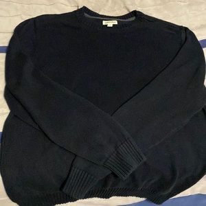 St. John’s Bay Sweater, Black, Cotton